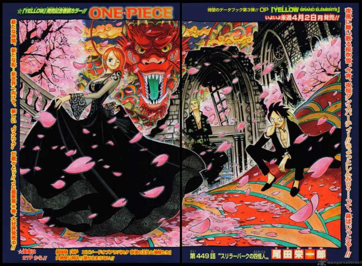 Chapter 449 - The Mysterious Four Of Thriller Bark (Image 1)