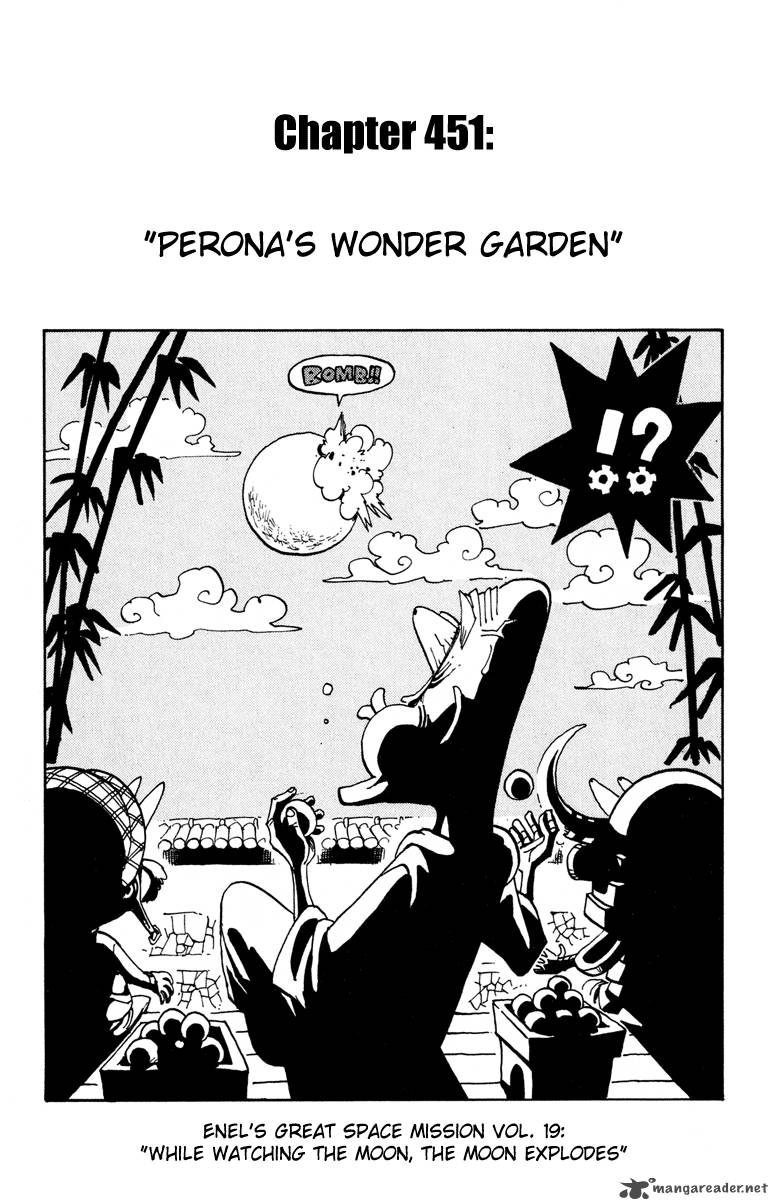 Chapter 451 - Perona's Wonder Garden (Image 1)