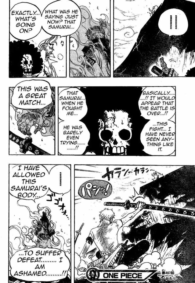 Chapter 467 - Pirate Zoro Vs. Samurai Ryuuma (Image 17)