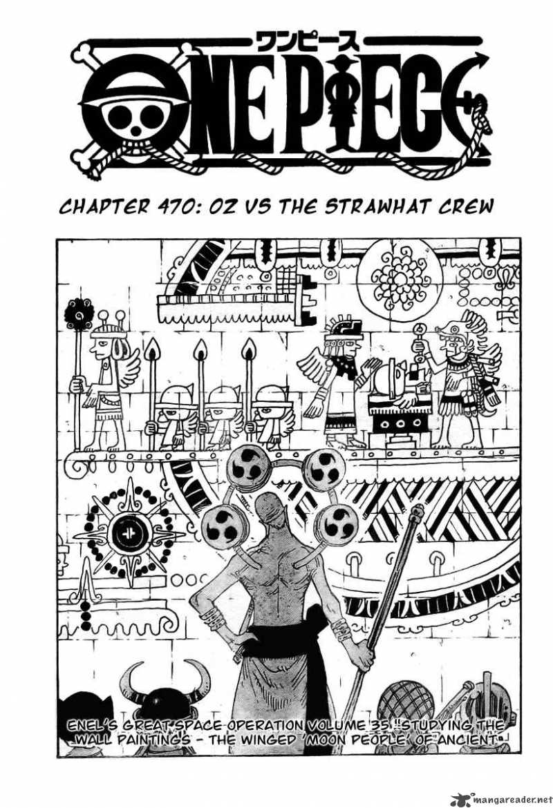 Chapter 470 - Oz Vs The Strawhat Crew (Image 1)