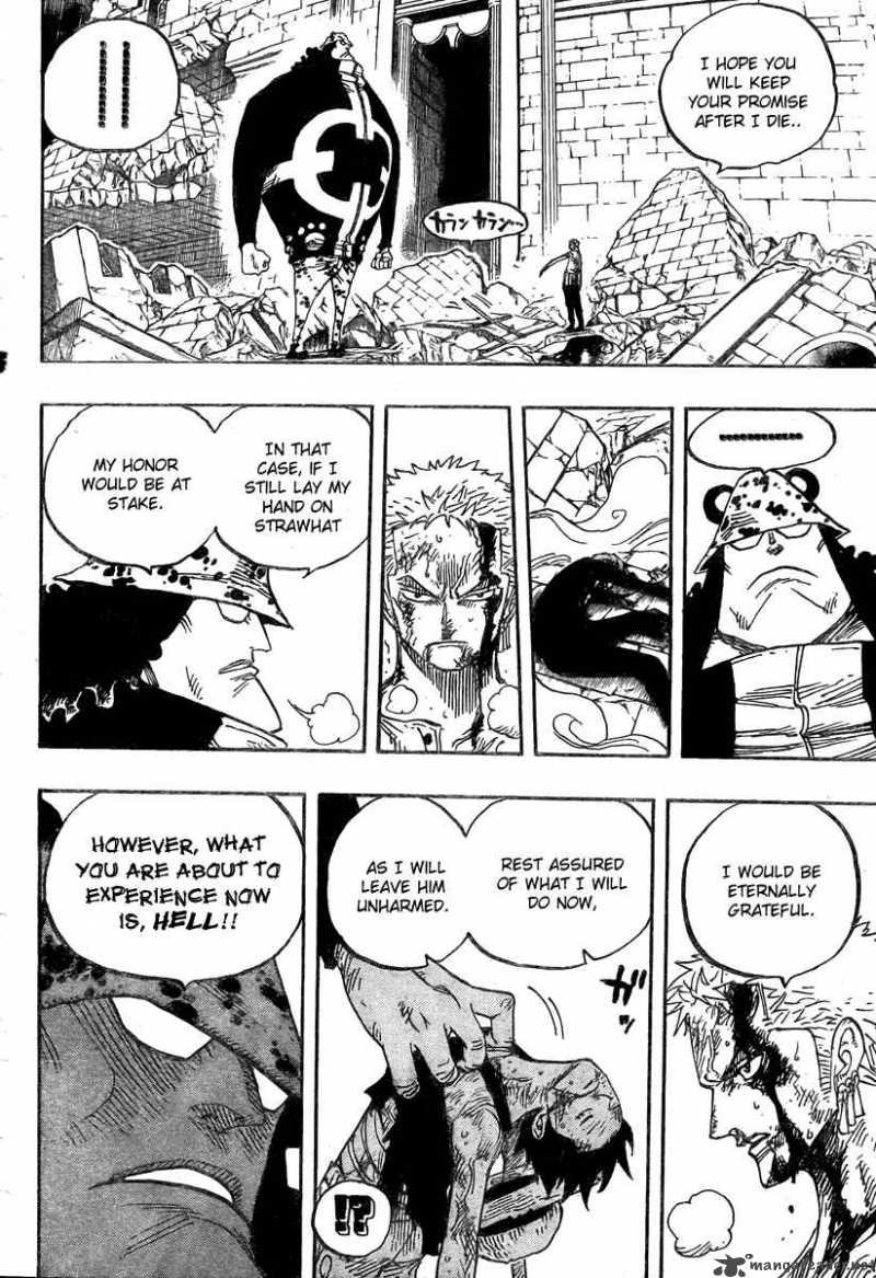 Chapter 485 - Member of the Strawhat Crew - Pirate Hunter Zoro (Image 14)