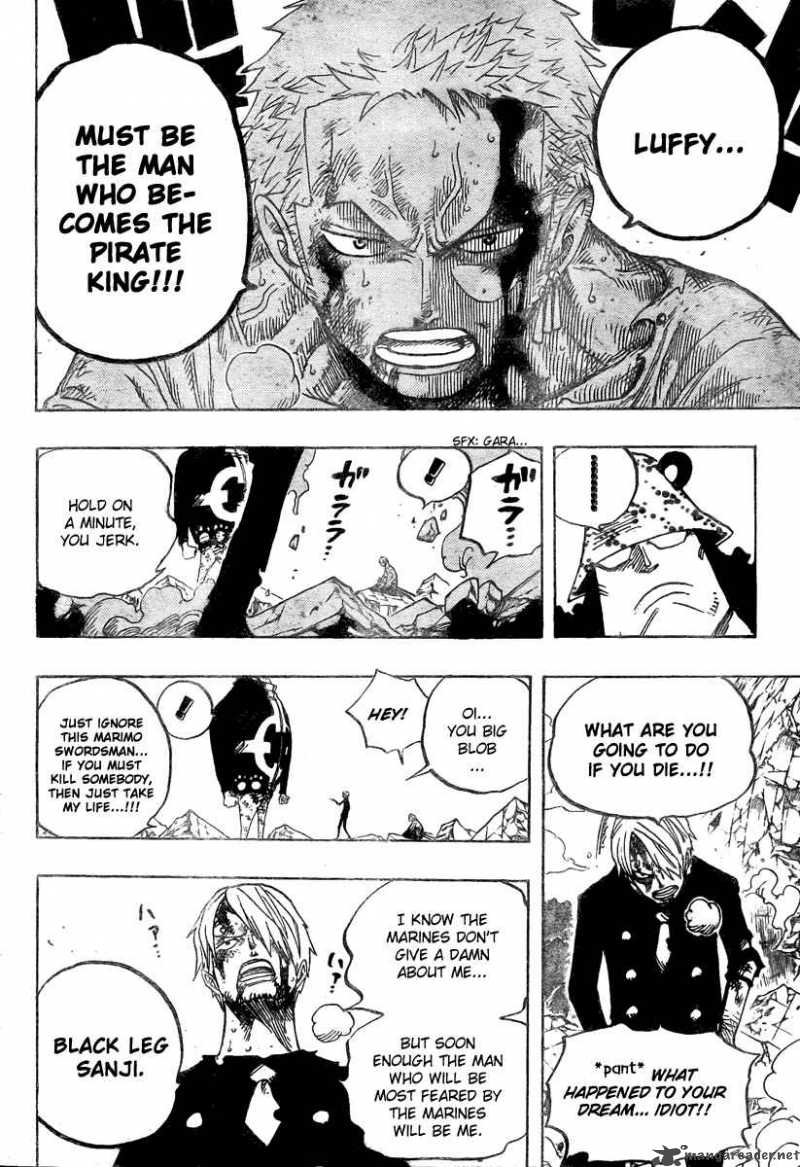 Chapter 485 - Member of the Strawhat Crew - Pirate Hunter Zoro (Image 12)