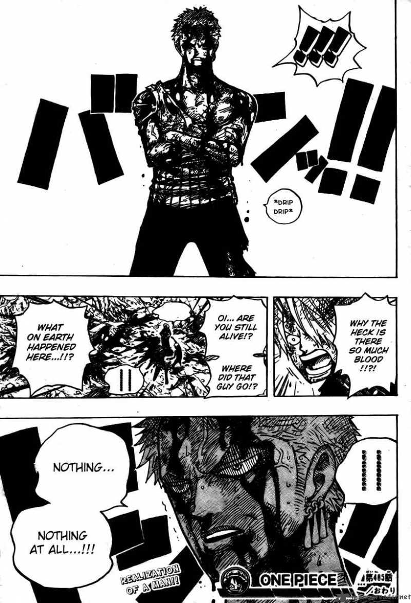 Chapter 485 - Member of the Strawhat Crew - Pirate Hunter Zoro (Image 19)