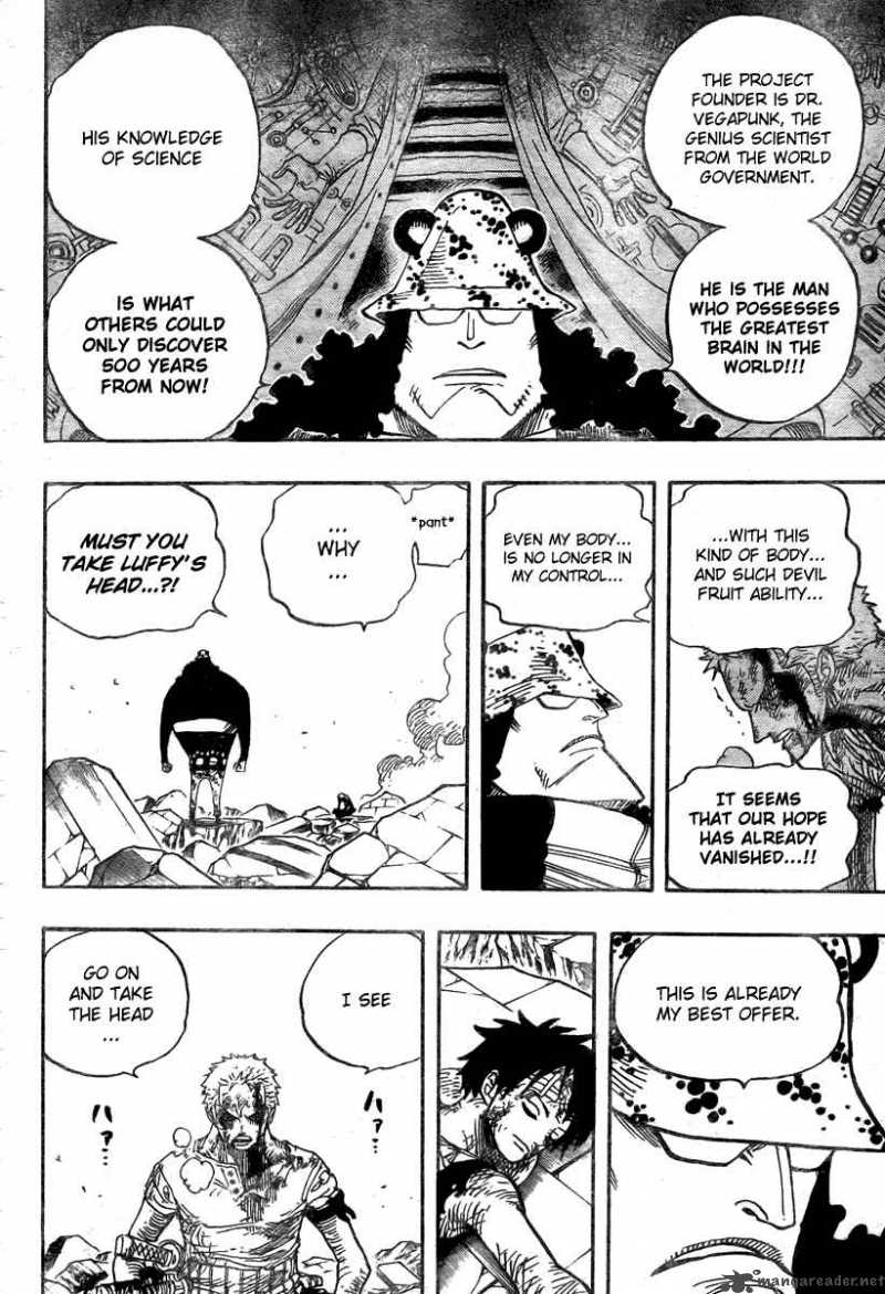 Chapter 485 - Member of the Strawhat Crew - Pirate Hunter Zoro (Image 10)
