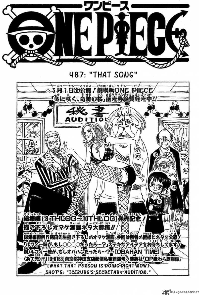 Chapter 487 - That Song (Image 1)
