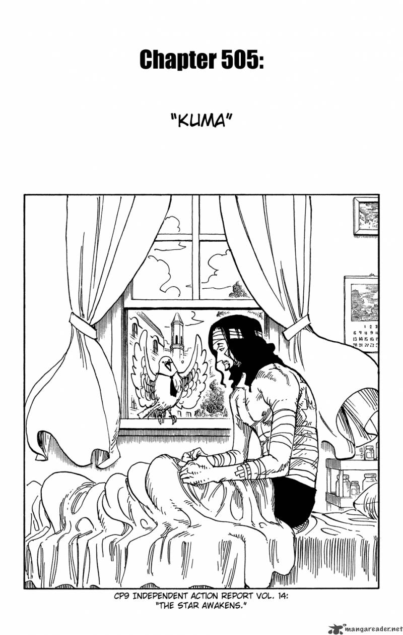 Chapter 505 - Kuma (Image 1)