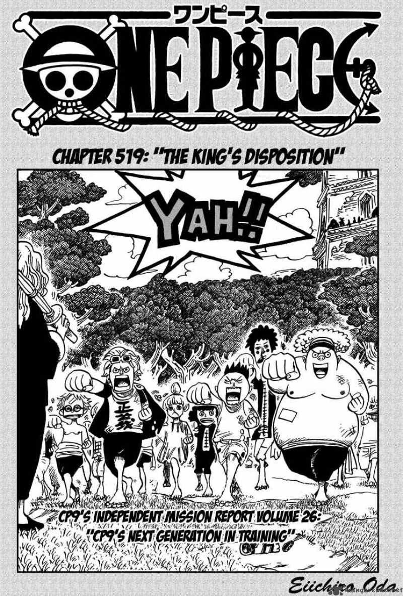 Chapter 519 - The King's Disposition (Image 1)