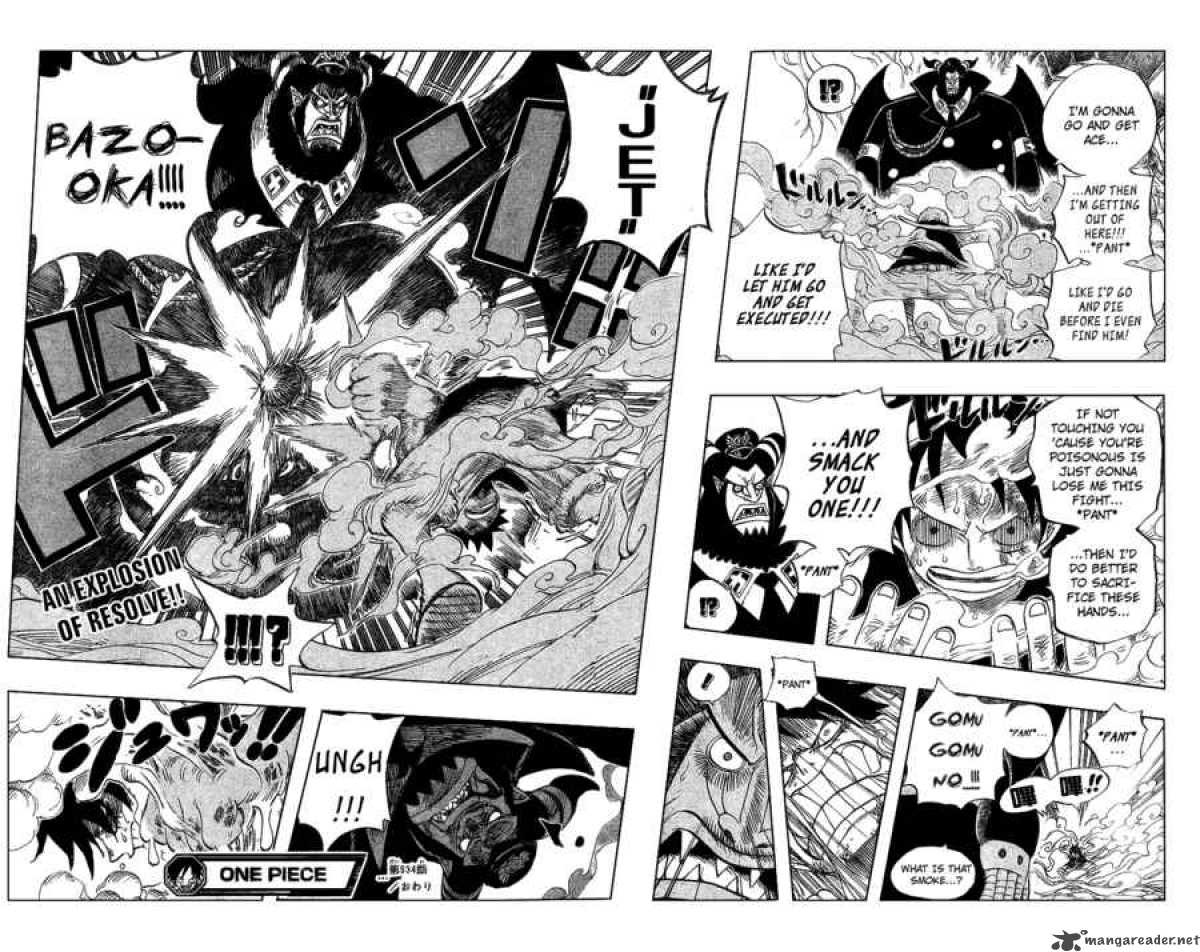 Chapter 534 - Chief Warden Magellan vs Pirate Luffy (Image 17)