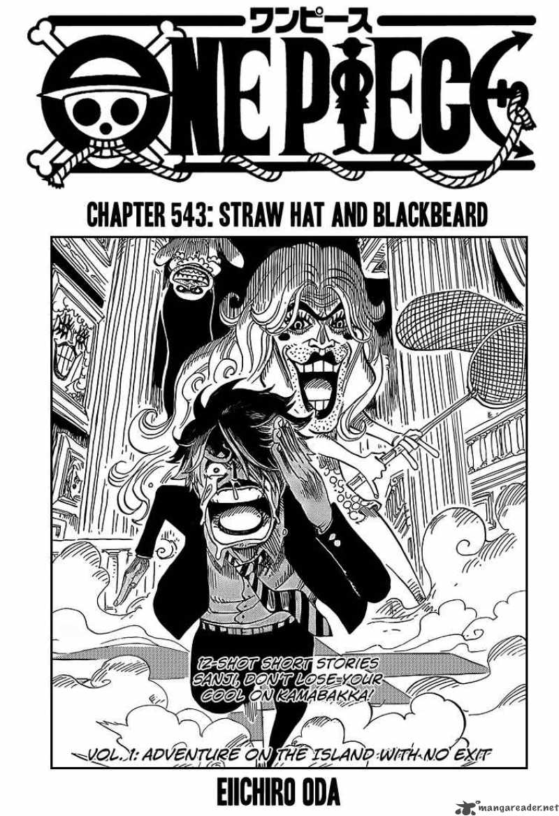 Chapter 543 - Strawhat and Blackbeard (Image 1)