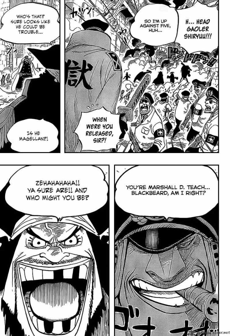 Chapter 543 - Strawhat and Blackbeard (Image 3)