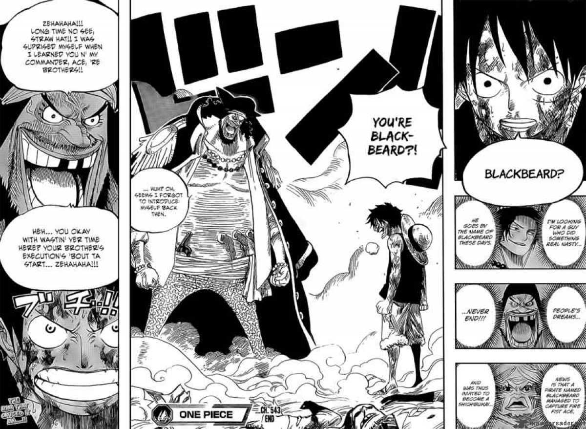 Chapter 543 - Strawhat and Blackbeard (Image 14)