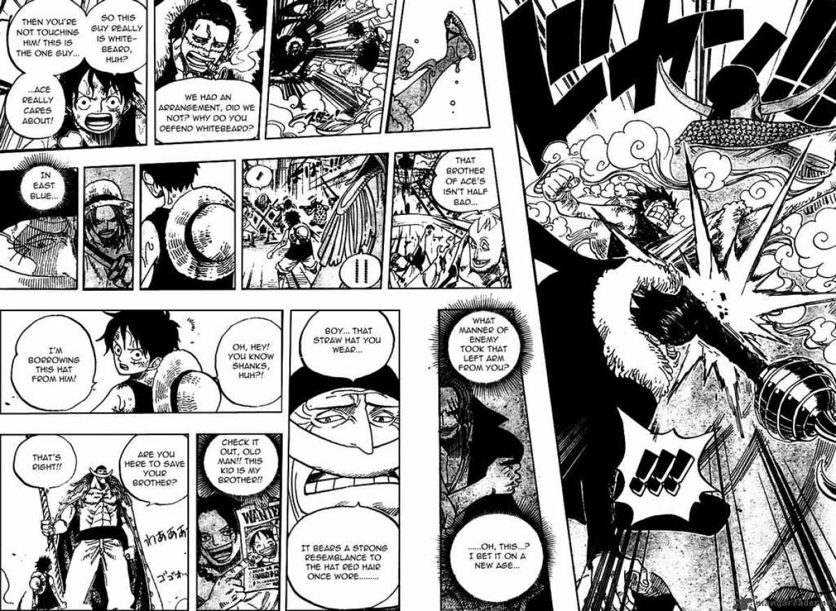 Chapter 557 - Luffy and Whitebeard (Image 13)