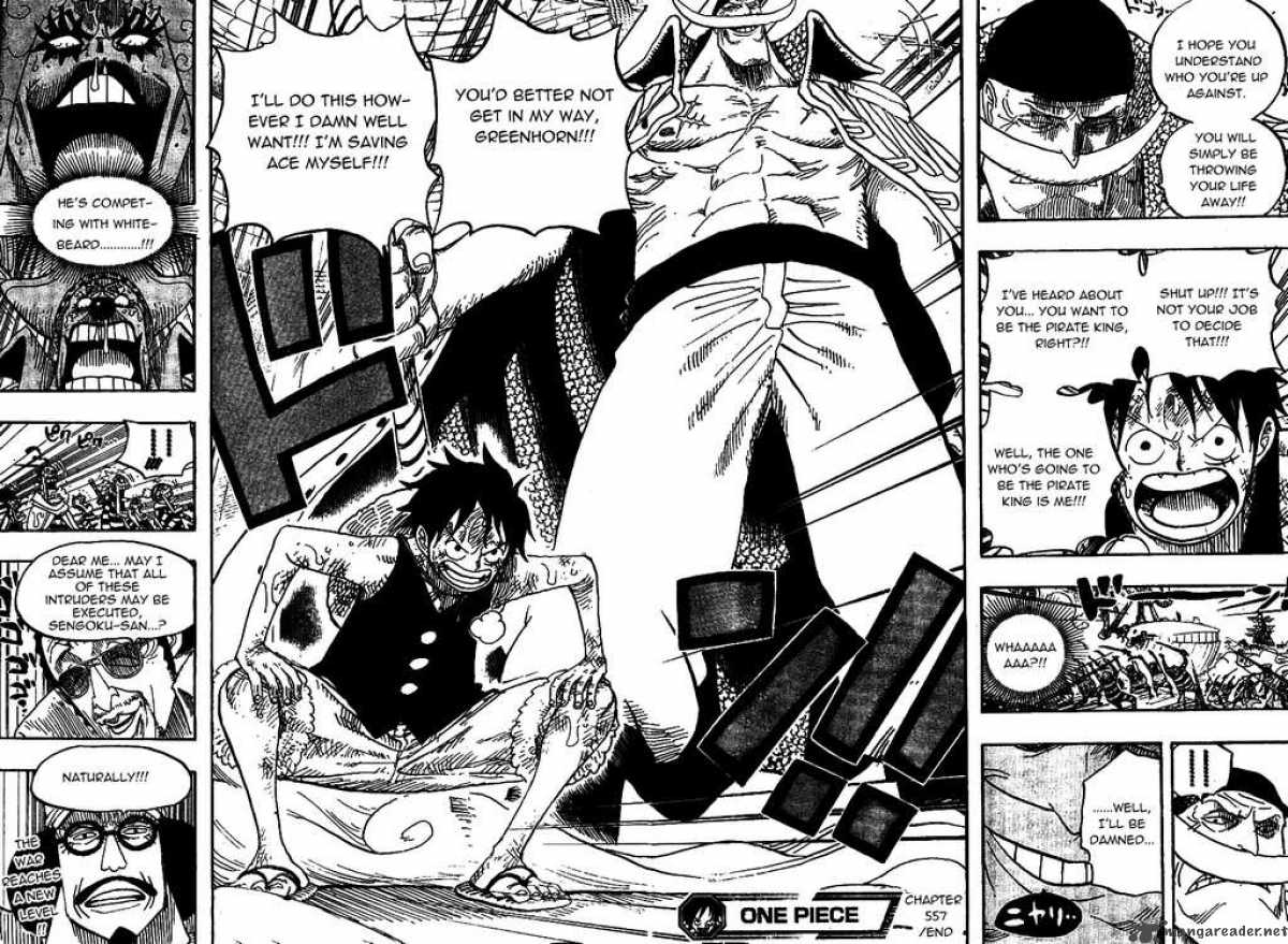 Chapter 557 - Luffy and Whitebeard (Image 14)