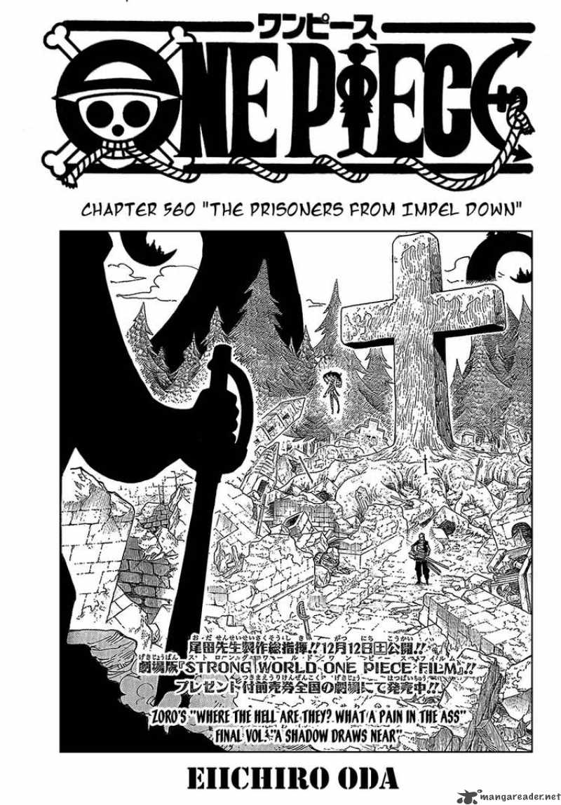 Chapter 560 - The Prisoners from Impel Down (Image 1)