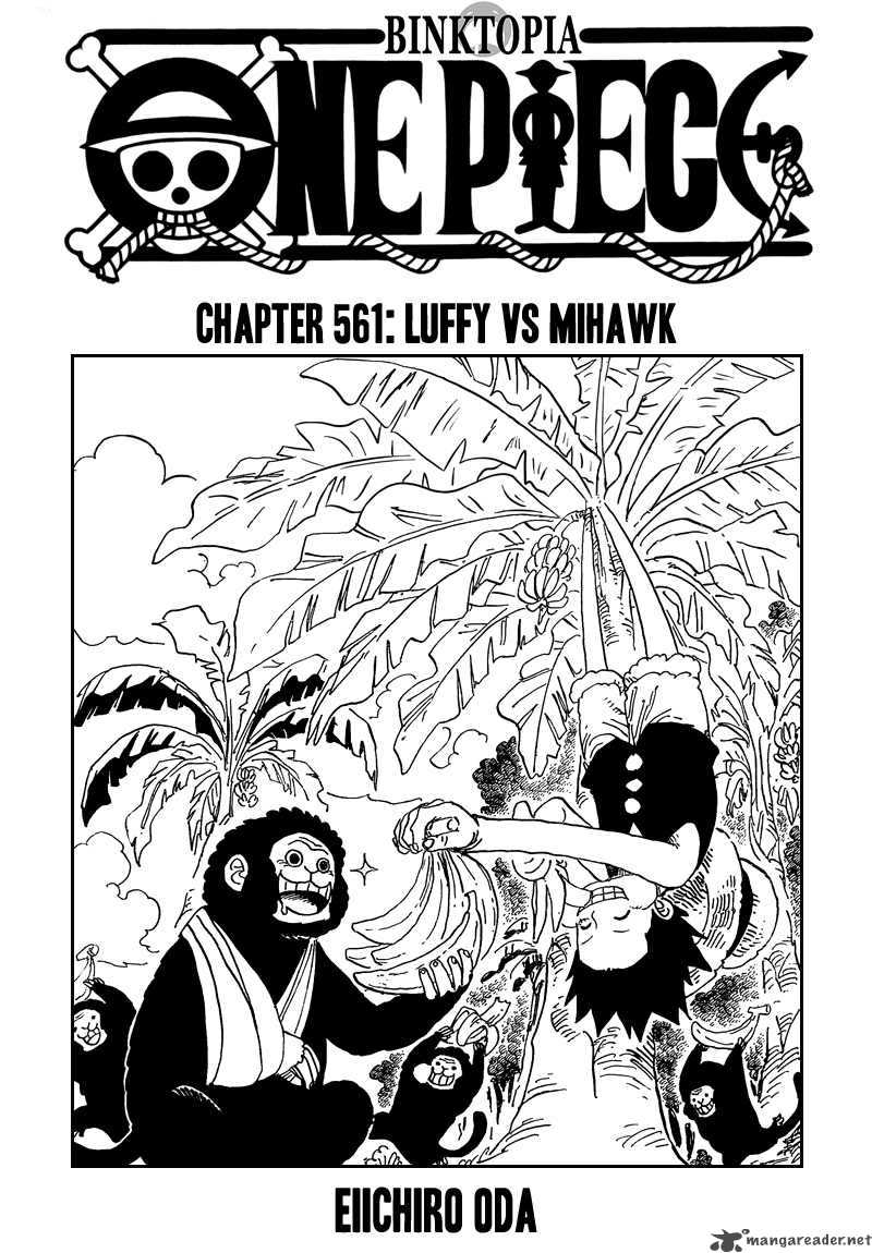 Chapter 561 - Luffy vs Mihawk (Image 2)