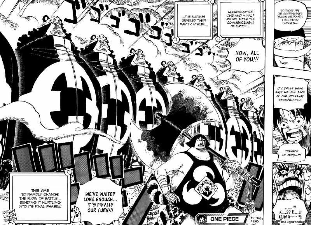 Chapter 561 - Luffy vs Mihawk (Image 16)