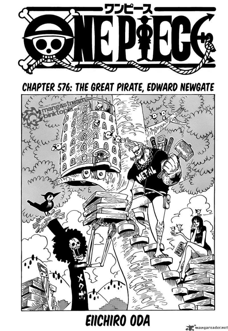 Chapter 576 - The Great Pirate Edward Newgate (Image 1)