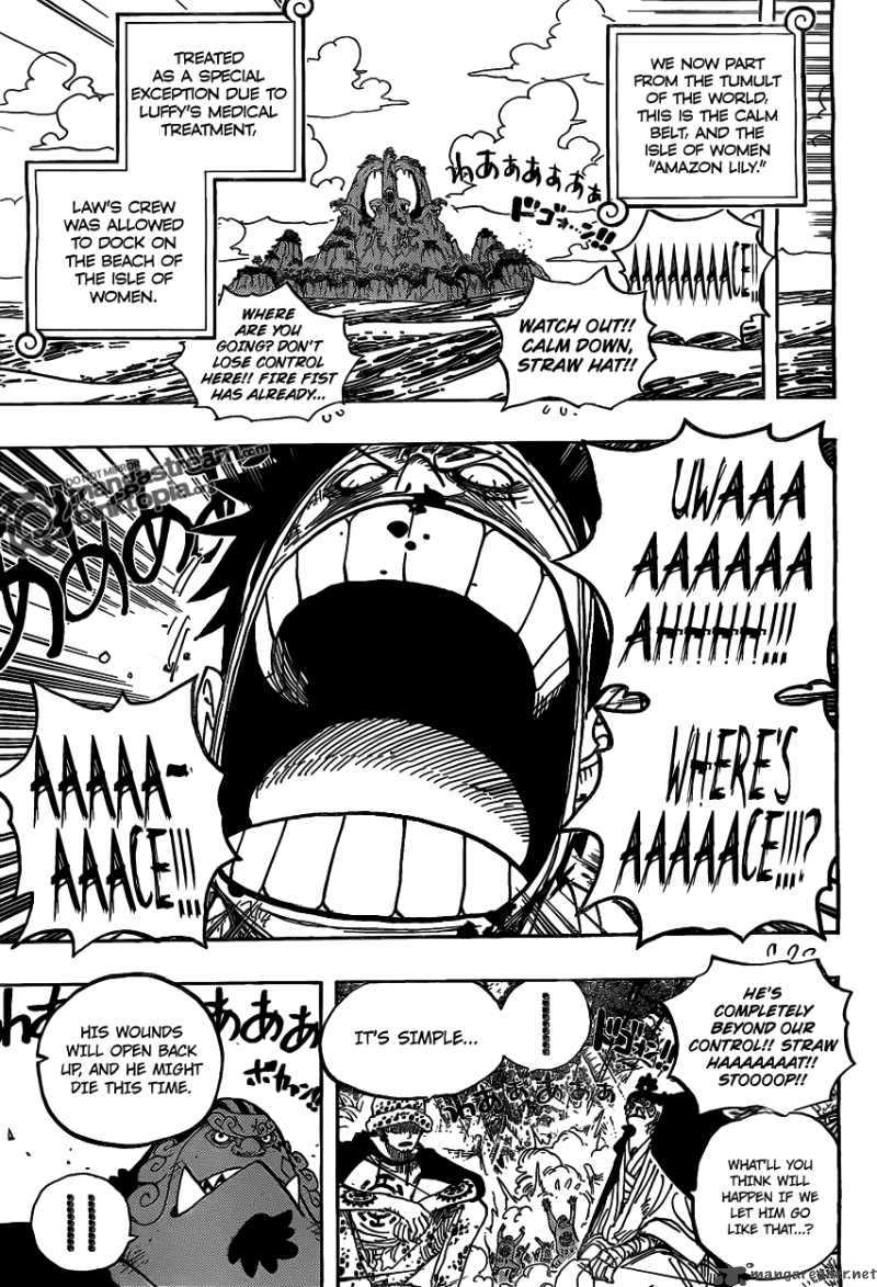 Chapter 582 - Luffy and Ace (Image 5)