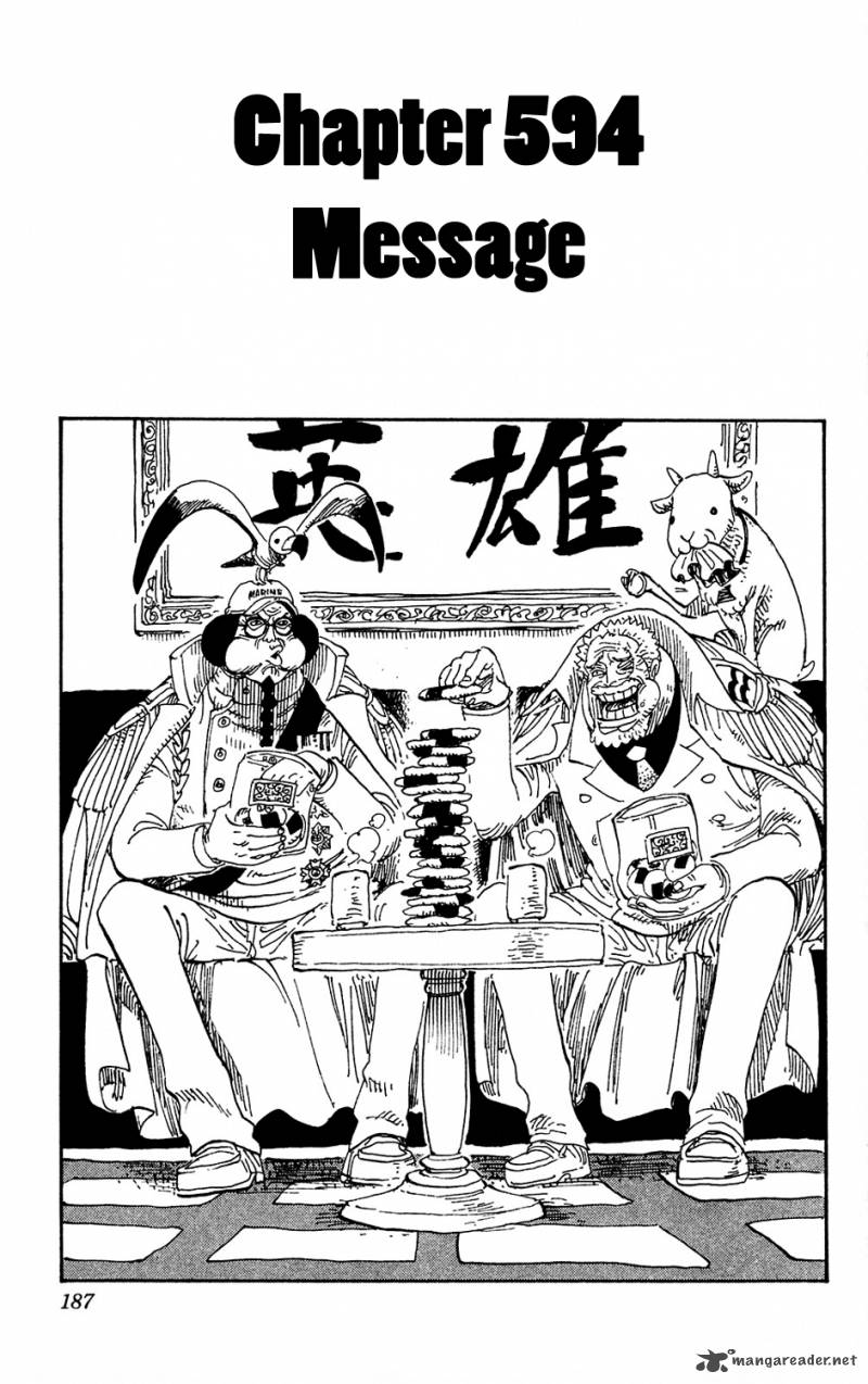 Chapter 594 - Message (Image 1)