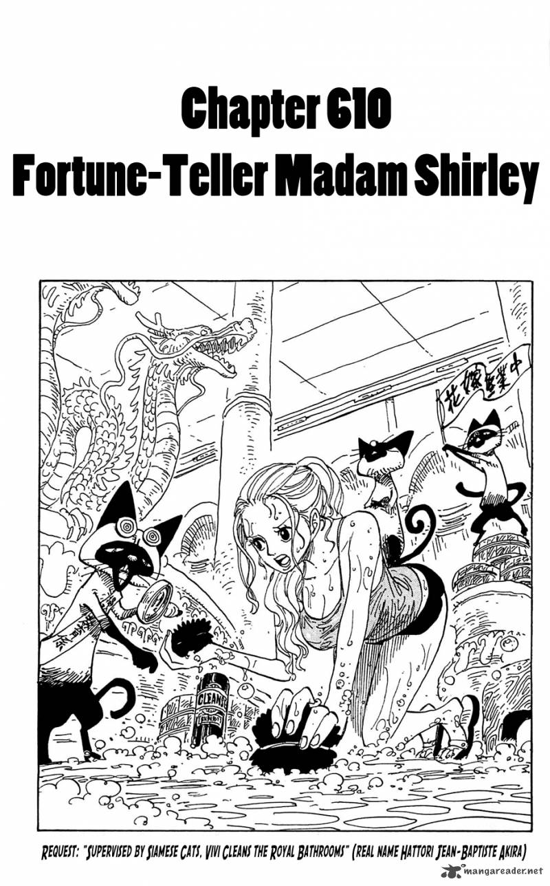 Chapter 610 - The Fortuneteller Madam Shirley (Image 1)
