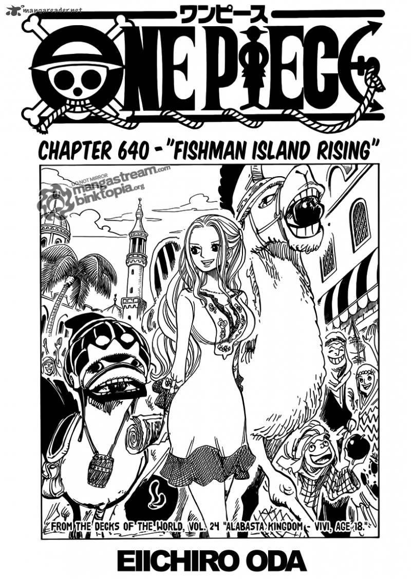 Chapter 640 - Fishman Island Rising (Image 1)