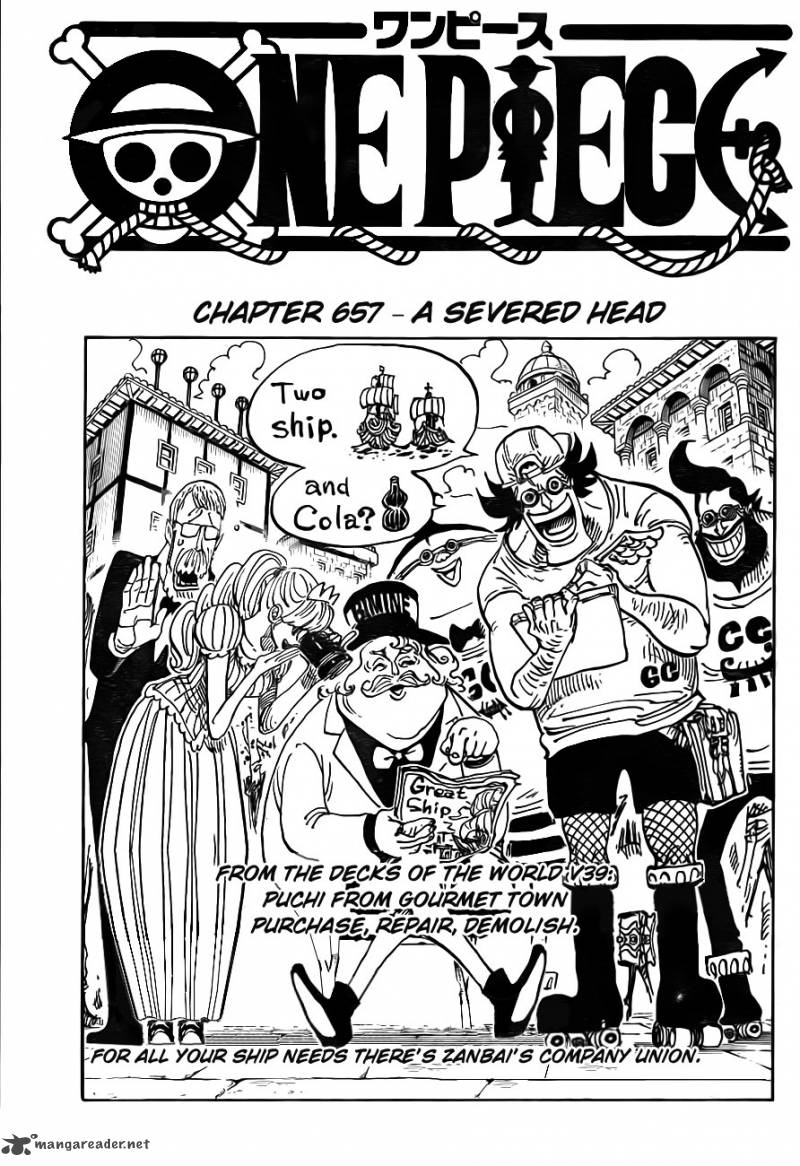 Chapter 657 - A Severed Head (Image 1)