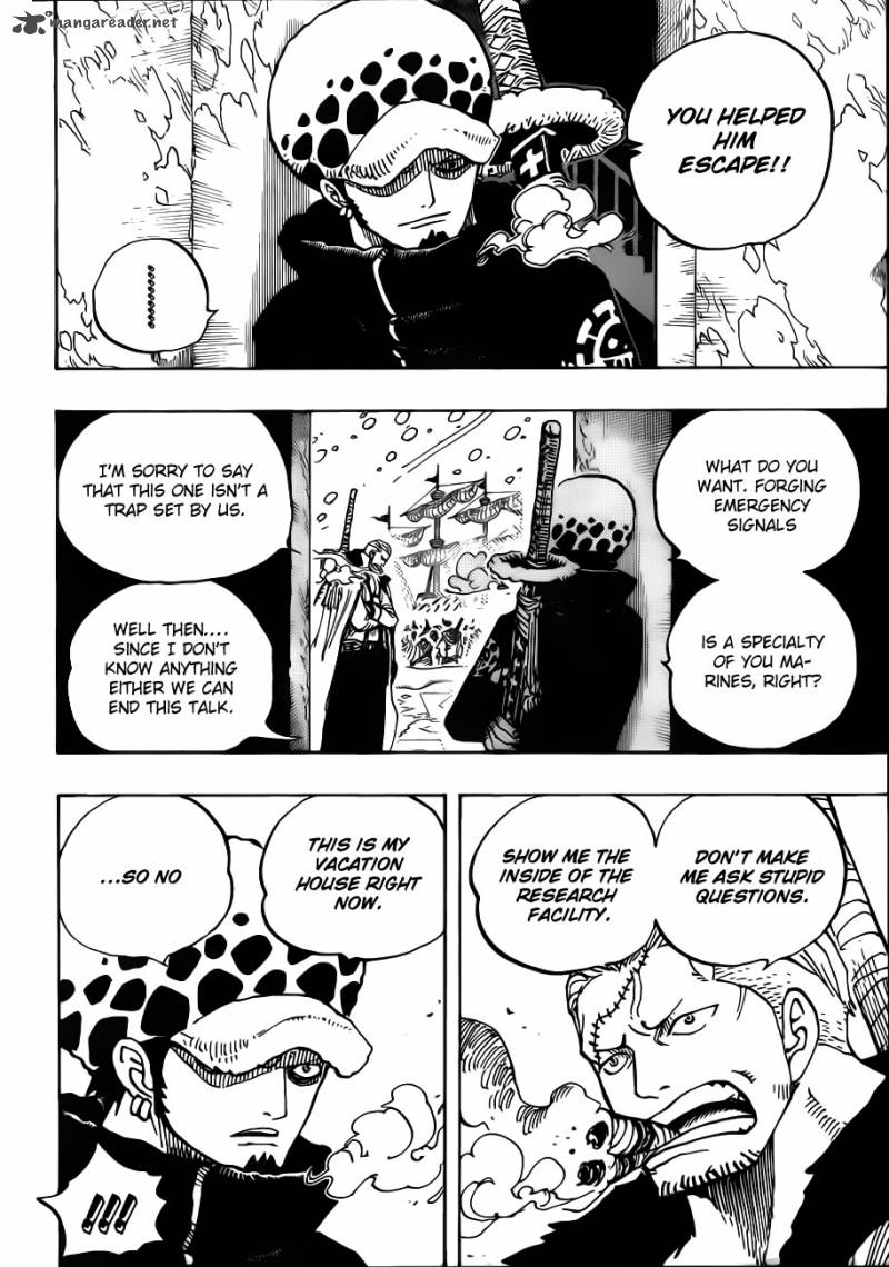 Chapter 660 - Royal Shichibukai Trafalgar Law (Image 11)