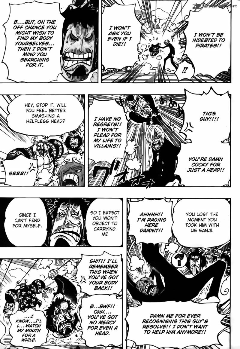 Chapter 660 - Royal Shichibukai Trafalgar Law (Image 8)