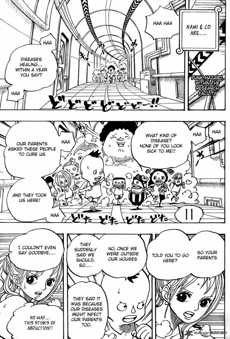 Chapter 660 - Royal Shichibukai Trafalgar Law (Image 3)