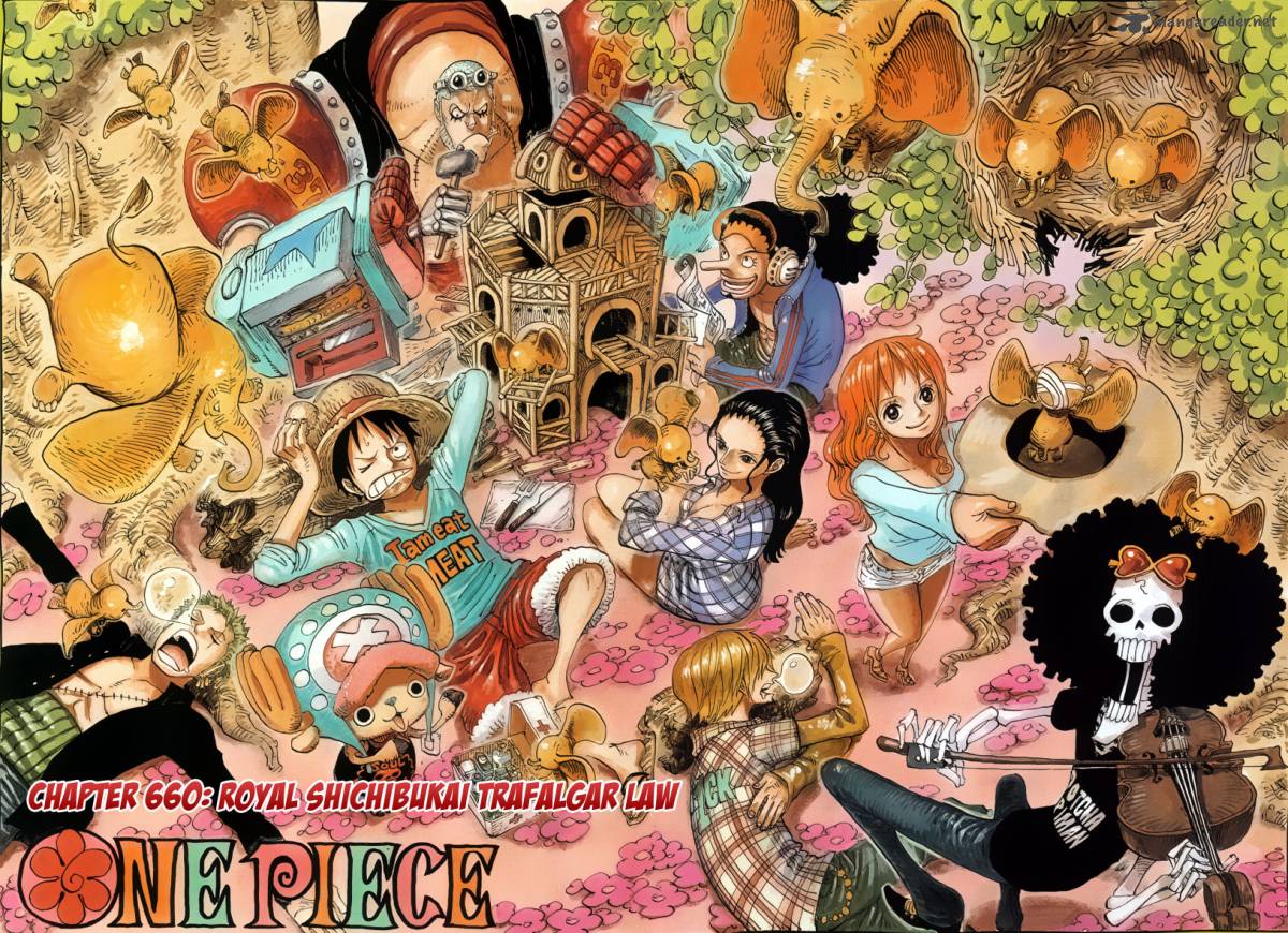 Chapter 660 - Royal Shichibukai Trafalgar Law (Image 2)