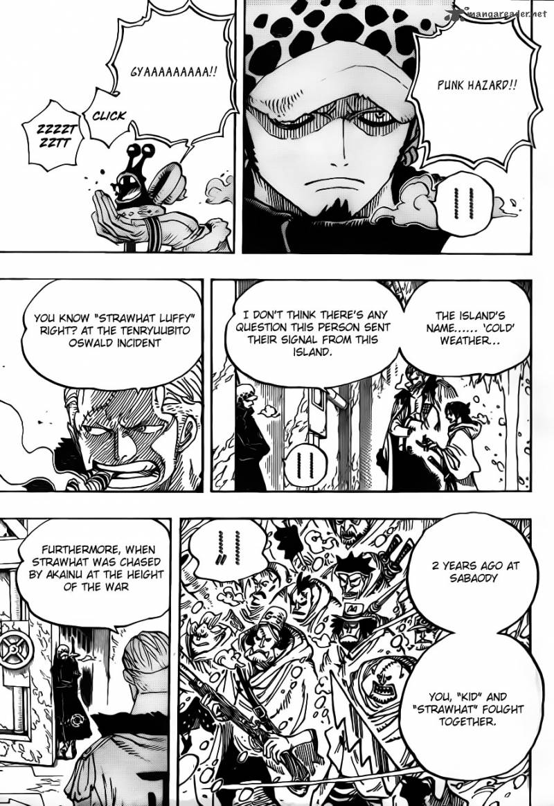 Chapter 660 - Royal Shichibukai Trafalgar Law (Image 10)
