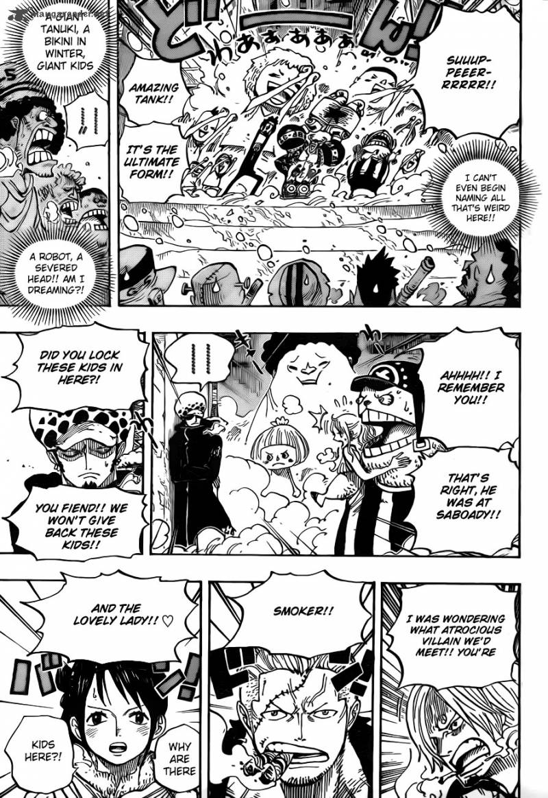 Chapter 660 - Royal Shichibukai Trafalgar Law (Image 14)