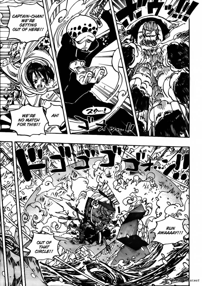 Chapter 662 - Shichibukai Law vs Vice Admiral Smoker (Image 9)