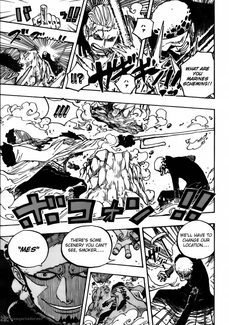 Chapter 662 - Shichibukai Law vs Vice Admiral Smoker (Image 17)