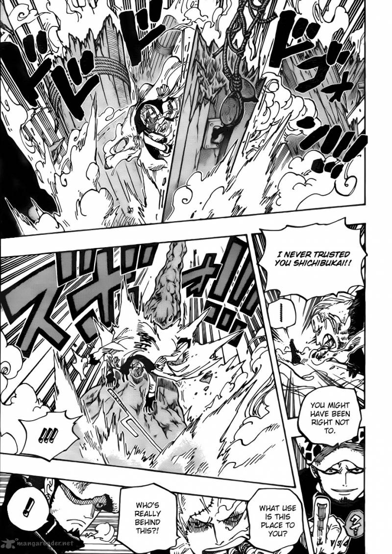 Chapter 662 - Shichibukai Law vs Vice Admiral Smoker (Image 15)