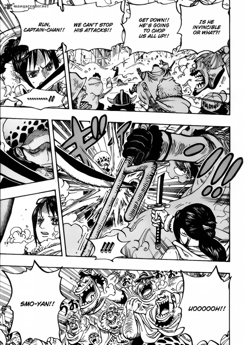Chapter 662 - Shichibukai Law vs Vice Admiral Smoker (Image 5)