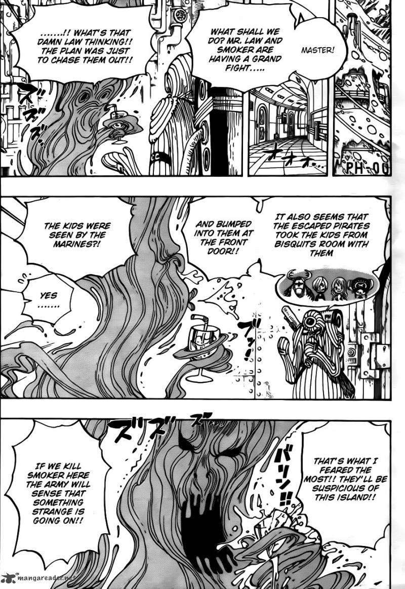 Chapter 662 - Shichibukai Law vs Vice Admiral Smoker (Image 11)