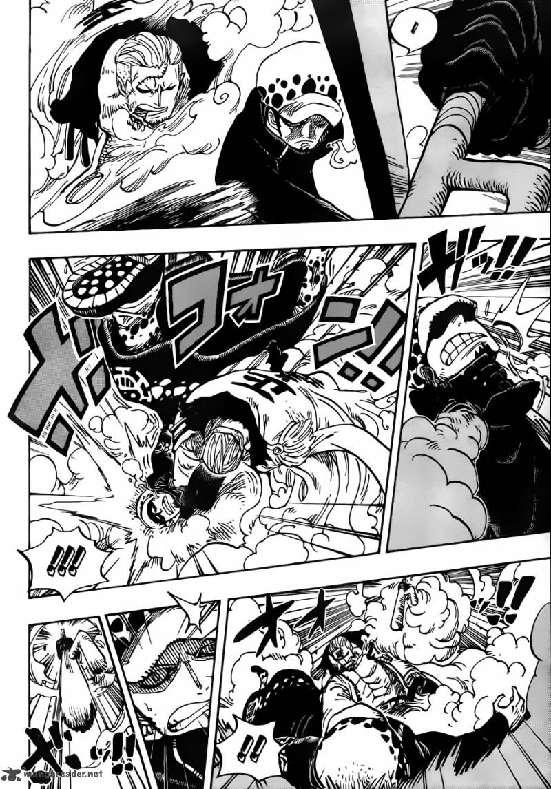 Chapter 662 - Shichibukai Law vs Vice Admiral Smoker (Image 6)