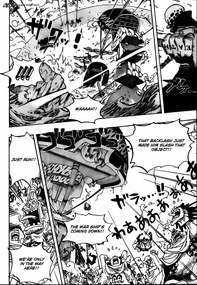 Chapter 662 - Shichibukai Law vs Vice Admiral Smoker (Image 8)