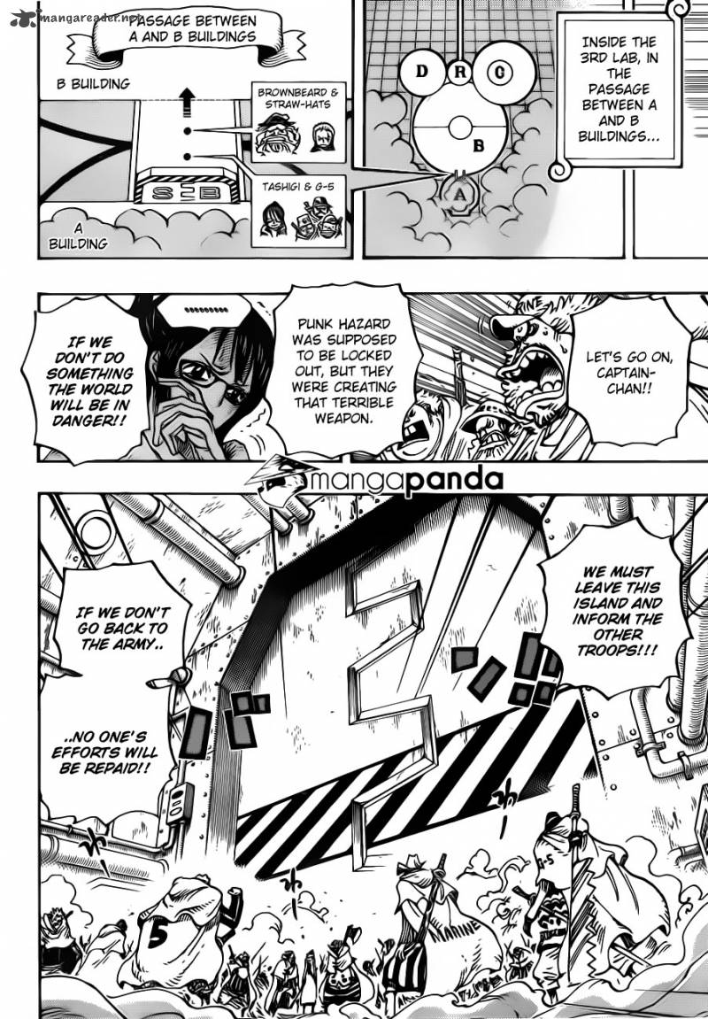Chapter 680 - Captain of the Marine's G-5 Kichiku no Vergo (Image 7)