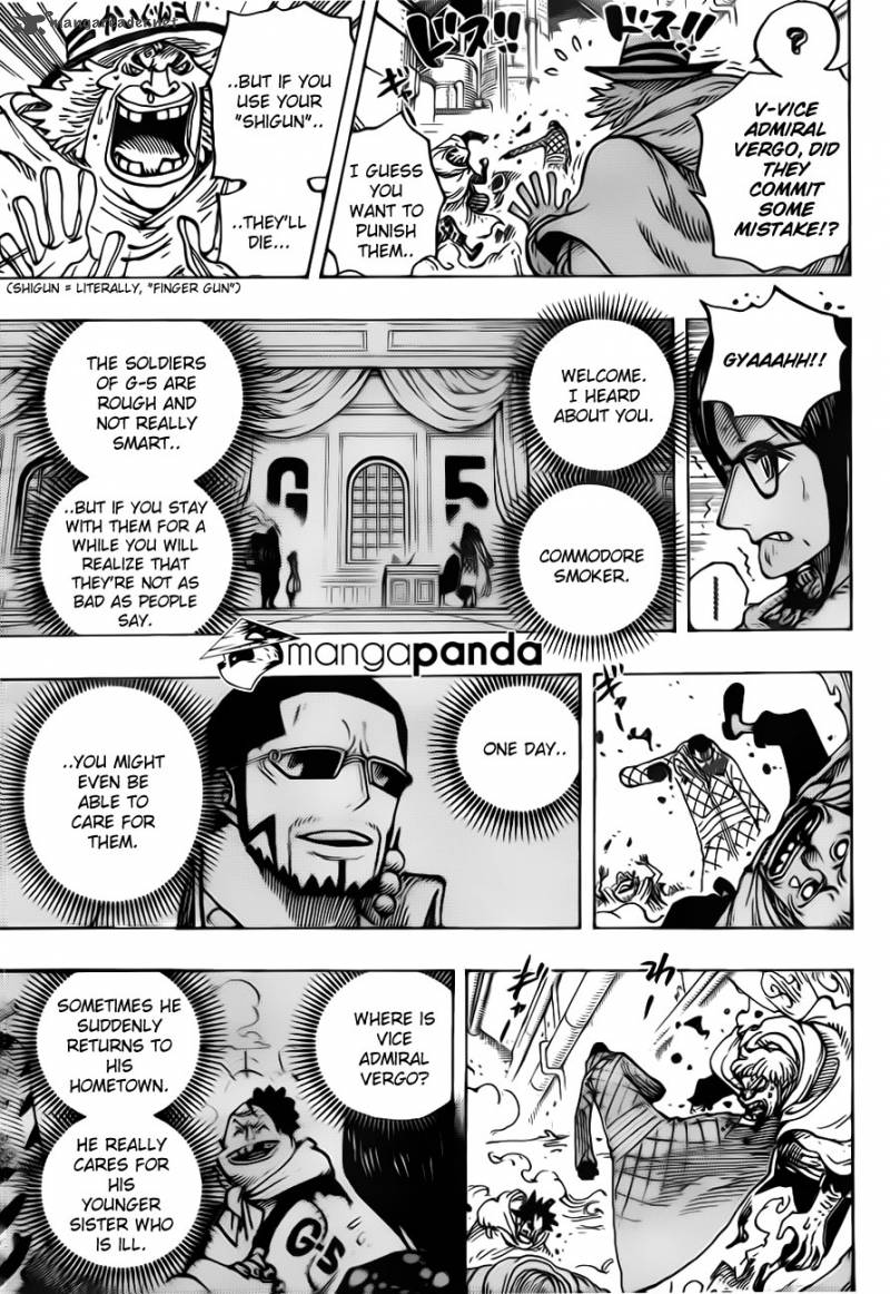 Chapter 680 - Captain of the Marine's G-5 Kichiku no Vergo (Image 14)