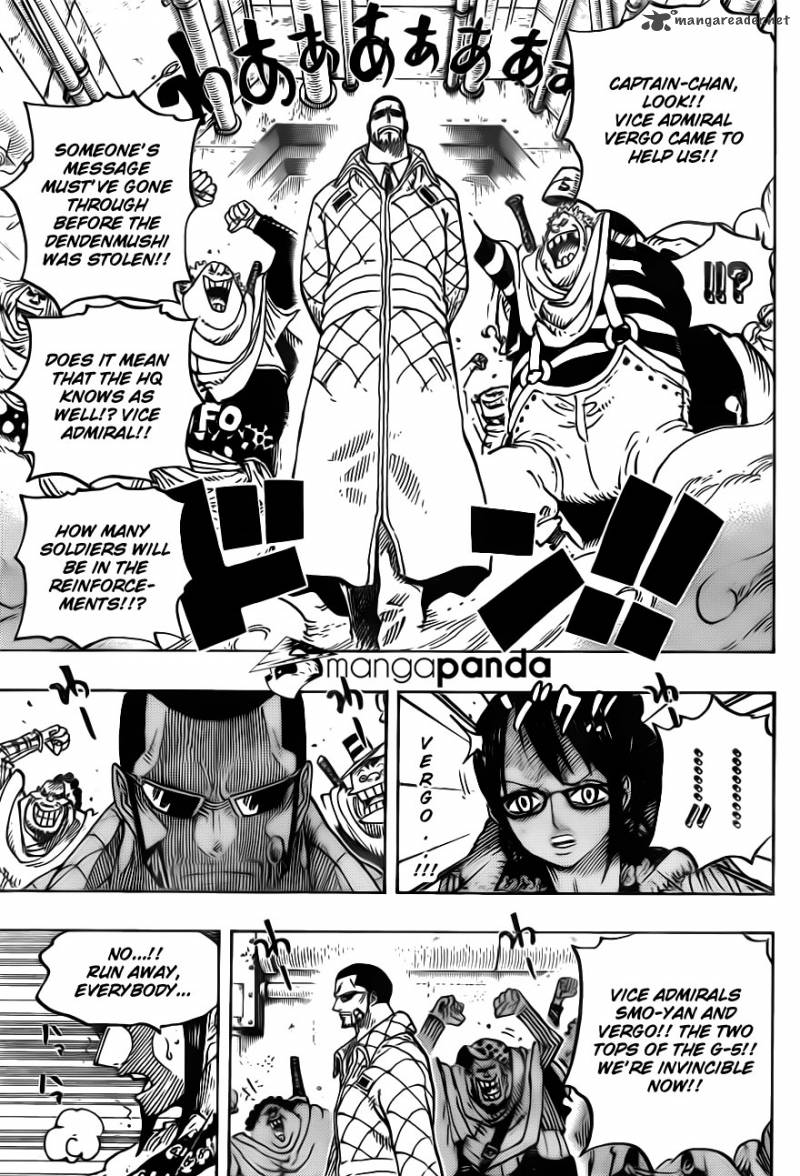 Chapter 680 - Captain of the Marine's G-5 Kichiku no Vergo (Image 12)