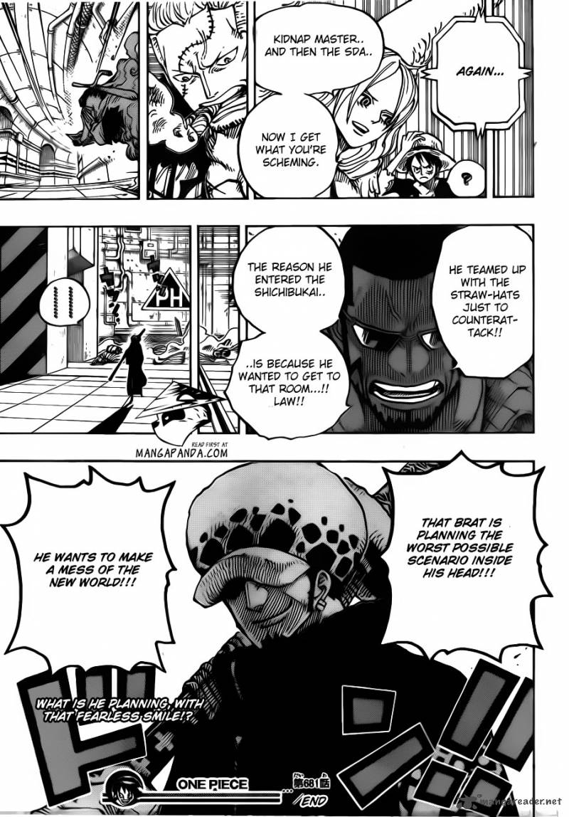 Chapter 681 - Luffy vs. Master (Image 19)