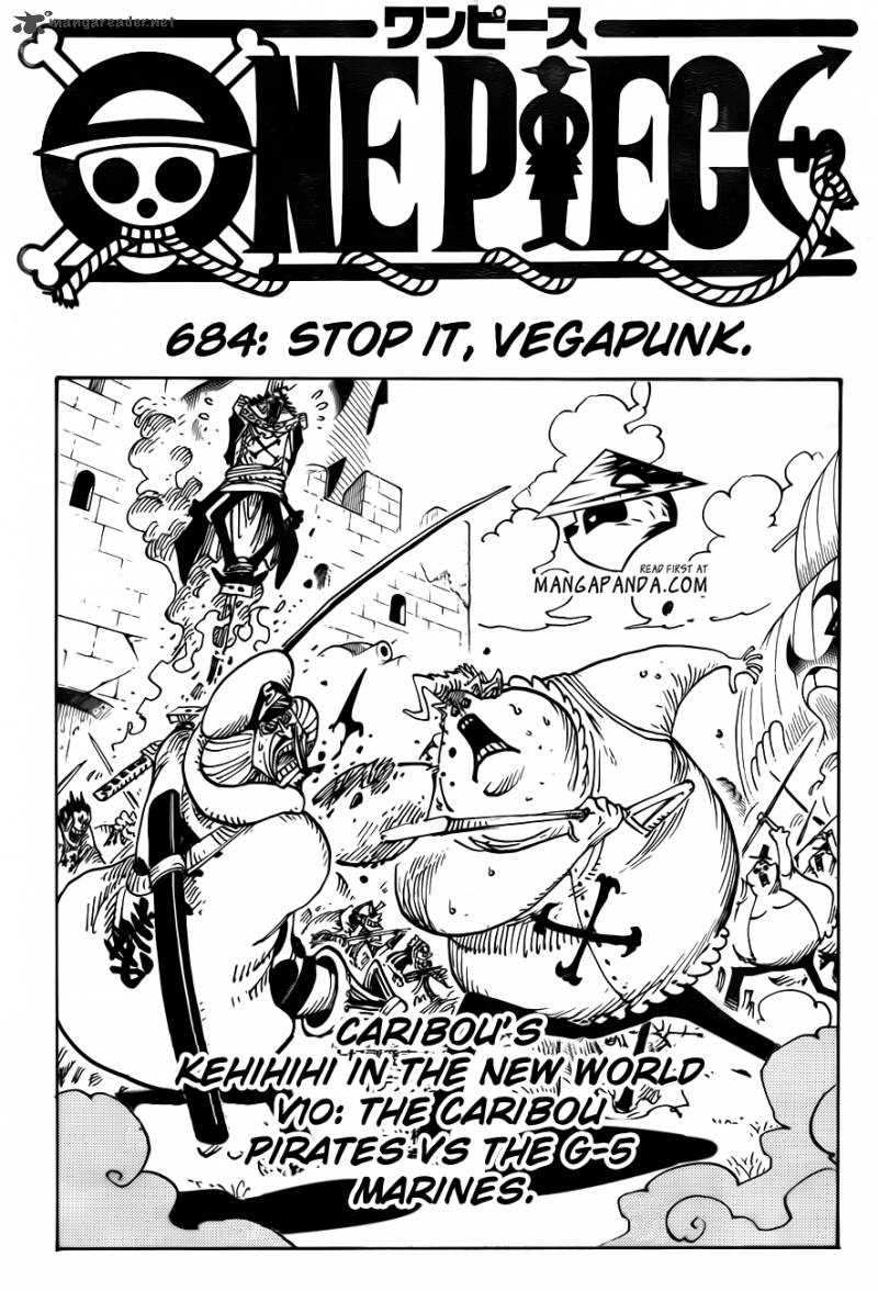 Chapter 684 - Stop it Vegapunk (Image 1)