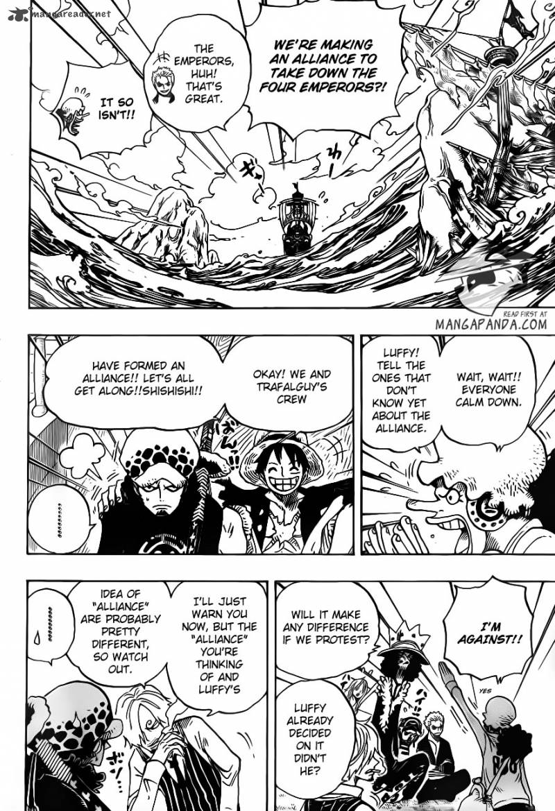 Chapter 698 - Doflamingo Appears (Image 14)
