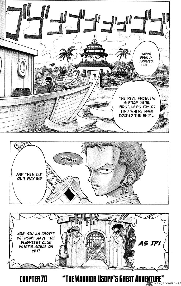 Chapter 70 - The Great Adventure Of Ussop (Image 1)