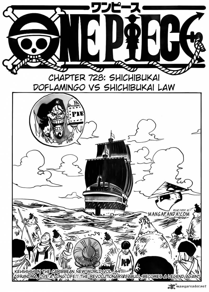 Chapter 729 - Shichibukai Doflamingo VS Shichibukai Law (Image 3)