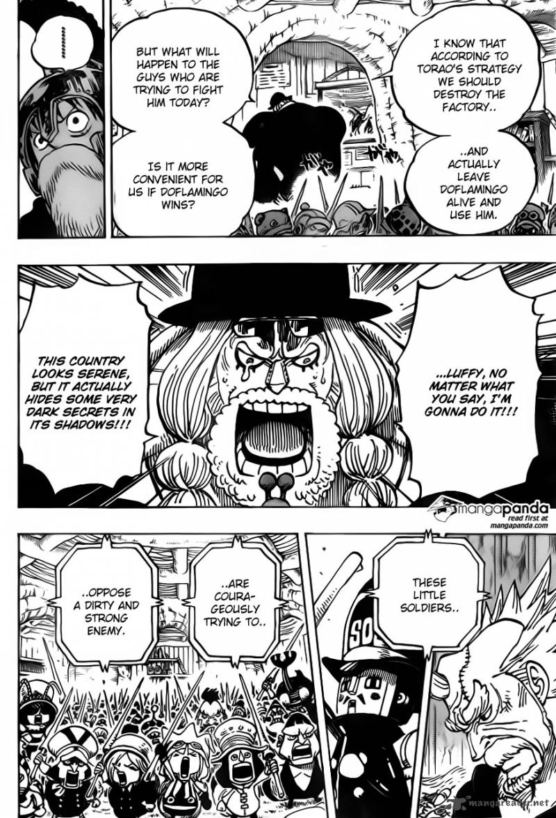 Chapter 729 - Shichibukai Doflamingo VS Shichibukai Law (Image 14)