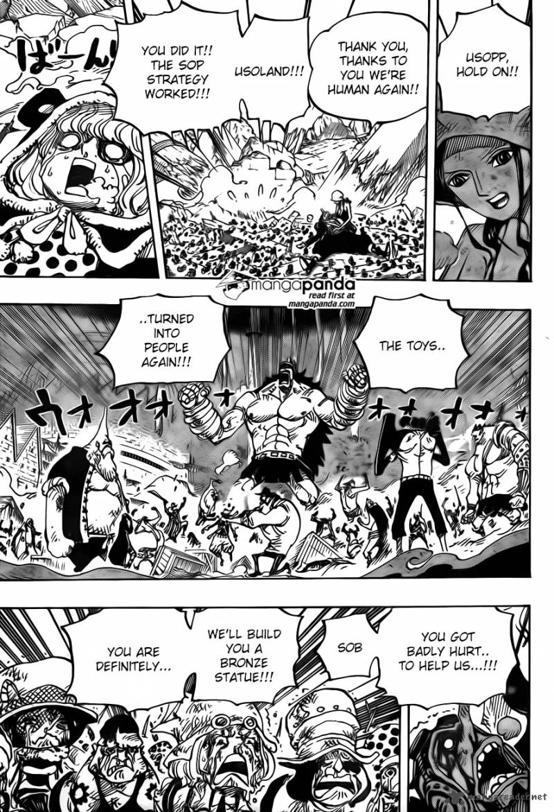Chapter 743 - Big jolts in Dressrosa (Image 11)
