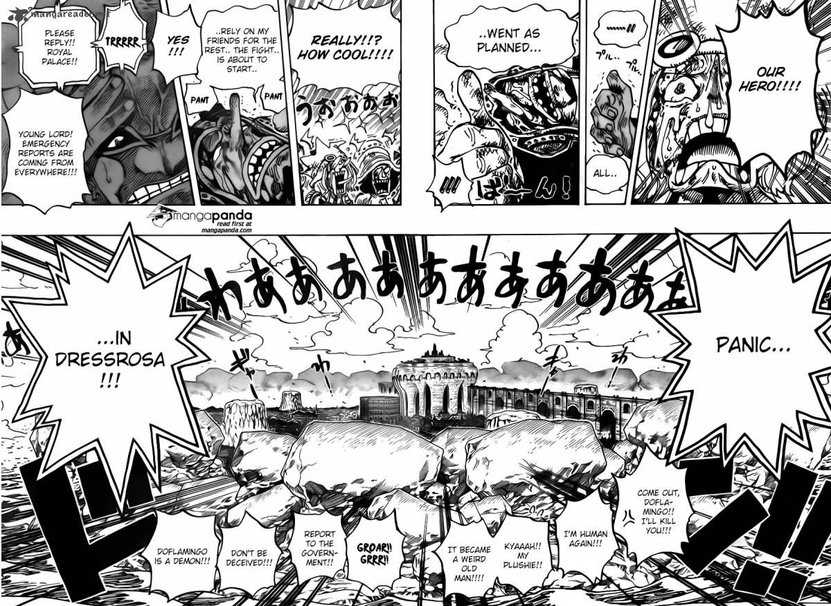 Chapter 743 - Big jolts in Dressrosa (Image 12)